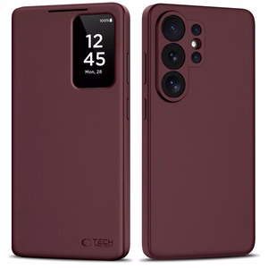 Tech-Protect Smart Wallet чехол для Samsung Galaxy S26 Ultra бордовый
