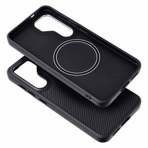 Чехол для Samsung S26 ULTRA Carbon Elite Mag Cover совместим с MagSafe чёрный