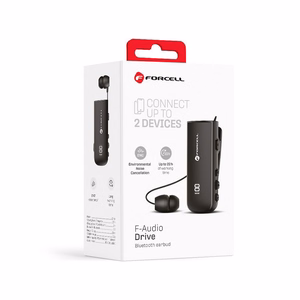 Wireless earphone Forcell F-Audio Drive EarBud black