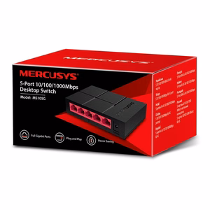 Mercusys 5 prievadų 10/100/1 000 Mbps stalinis komutatorius