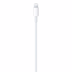 Apple MM0A3ZM/A „Lightning“ kabelis 1 m Balta