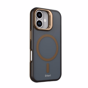 Etteri Morning Fog dėklas for iPhone 17 6,3" rudas