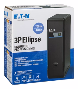 Eaton 3P700UI nepertraukiamo maitinimo šaltinis (UPS) Standby (Offline) 0.7 kVA 420 W 4 AC lizdai