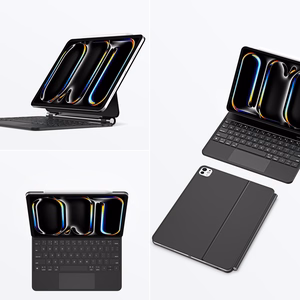 Dux Ducis Keyboard (MK Series) Case with Bluetooth Keyboard for iPad Pro 11" 2024 - Black