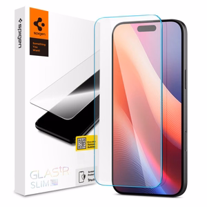 Spigen Glas.tR Slim grūdintas stiklas iPhone 15/16