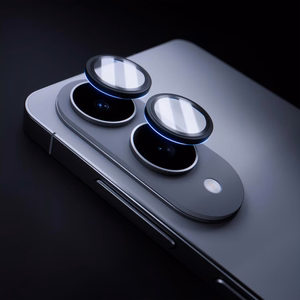 Защитное стекло камеры 3mk Lens Protection Pro для Samsung Galaxy S25 Edge - чёрный