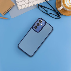 Чехол для Samsung A07 Variete тёмно-синий