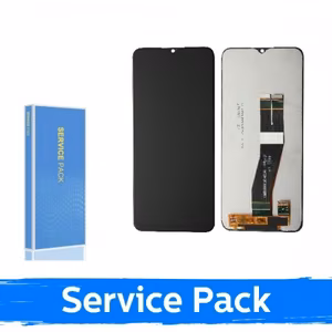 LCD Display Compatible With Samsung A025F A02s non-EU Black (Service Pack / Aftermarket)(NF version)