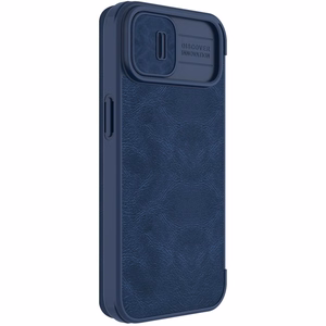 Чехол Nillkin Qin Pro Leather Apple iPhone 14 Plus синий
