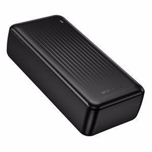 Borofone išorinė baterija 30000mAh BJ80B Clever – 2xUSB + Type C – QC 3.0 22,5W PD 20W, juoda