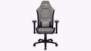 Aerocool Crown AeroSuede Universali kompiuterinių žaidimų kėdė Paminkštinta sėdynė Stone Grey