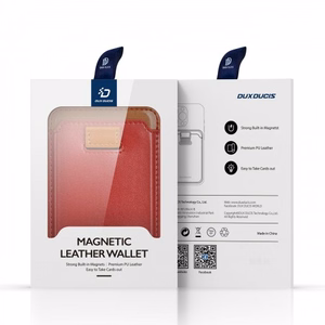 Dux Ducis "Magnetic Wallet" for iPhone 12 (iPhone 13 / iPhone 14) Red