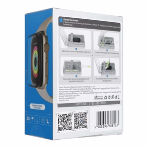5D Mr. Monkey Glass - Apple Watch 10/11 42MM черный (Anti-Static Strong HD)