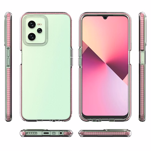 Чехол Spring для Realme C35 силиконовый с рамкой чёрный