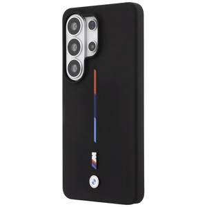 BMW M Silicone Tricolor Line MagSafe чехол для Samsung Galaxy S26 Ultra — чёрный