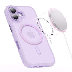 Tech-Protect MagMat MagSafe dėklas iPhone 17 violetinis