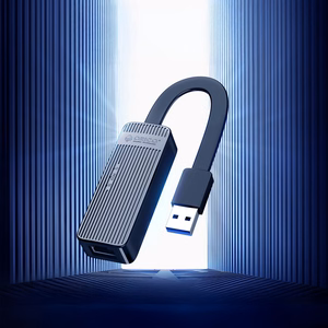 Orico UTK-U3 USB-A 3.0 to RJ45 Gigabit Ethernet 1 Gbps Network Adapter - Black