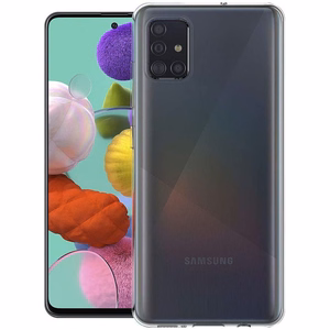 Чехол для Samsung A51 Clear Case 2 мм Box прозрачный