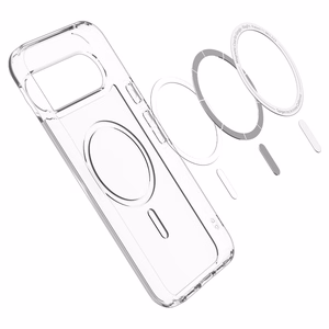 Spigen Ultra Hybrid Mag MagSafe Чехол для Google Pixel 10 / 10 Pro - прозрачный и белый