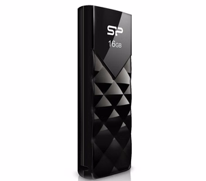 Silicon Power Ultima U03 USB atmintinė 16 GB USB Type-A 2.0 juoda