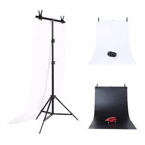 Foto studijos fono stovas Puluz 70x200cm + fonai 2 vnt. DCA0976