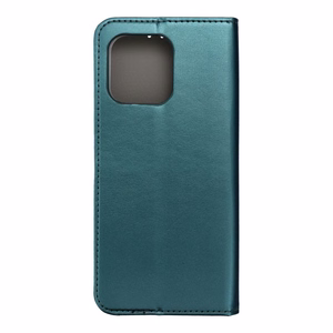 Чехол-книжка для Motorola G56 5G Smart Magneto тёмно-зелёный