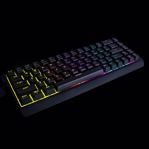 "Wozinsky" WKGP-1165 mechaninė žaidimų klaviatūra su RGB apšvietimu - juoda