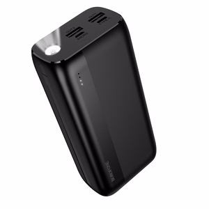 Borofone BJ86A Victoria išorinė baterija 30000mAh 2xUSB juoda