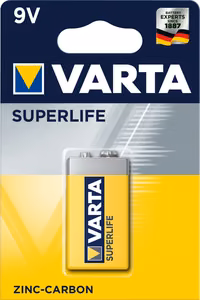 VARTA 9V Superlife cinko baterija, 1 vnt.