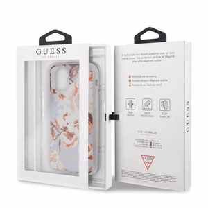 Guess GUHCN65IMLFL02 iPhone 11 Pro Max сиреневый/сиреневый N°2 Flower Collection