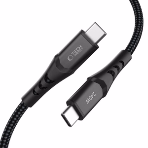 Tech-Protect Ultraboost UB11T Кабель USB-C / USB-C PD 240W / QC3.0 100 см - чёрный