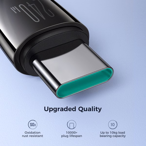 Joyroom Pioneer Series SA31-CC5 кабель USB-C USB-C 240W 1.2м - чёрный