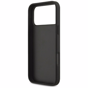 Guess PU 4G Metal Logo case for Apple iPhone 18 Pro Max, Grey