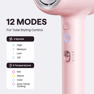 Фен Wavytalk Turblow Pro, розовый