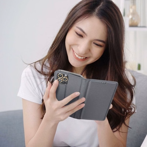 Чехол-книжка для Samsung S7 (G930) Smart Case Book стальной