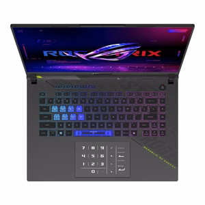 ASUS ROG Strix G614PR-R9161 Ryzen 9 8940HX 16,0 colių FHD+ 165 Hz IPS lygio 300 nitų AG 16 GB DDR5-5200 SSD 1 TB GeForce RTX 5070 Ti 12 GB WLAN+BT LAN kamera 1080p 90 WHrs NoOS Eclipse Grey