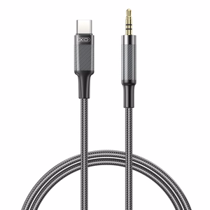 XO cable audio NB-R279B USB-C - jack 3,5mm 1,0m black