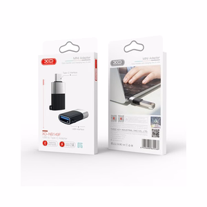 XO NB149-F USB į USB-C OTG adapteris, juodas