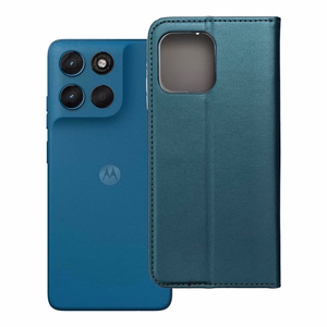 SMART MAGNETO Book dėklas skirtas Motorola G57 POWER - tamsiai žalias
