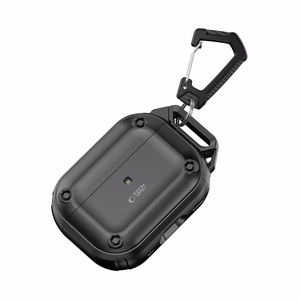 Tech-Protect Rough Hook Чехол с карабином для Apple AirPods Pro 1 / 2 - чёрный