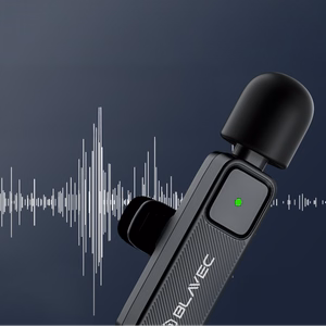Blavec uzdaros Bluetooth ausines BO-13 Bass Aceonix ANC (BO13-B) juodos (pazeista pakuote)