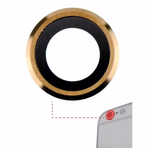 Rear Camera Lens Compatible With Apple iPhone 6 / 6S Gold