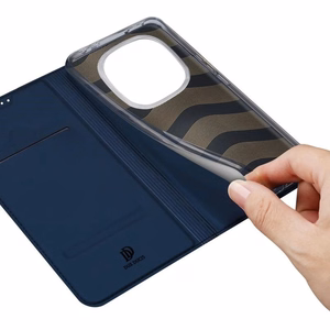 Dėklas Dux Ducis Skin Pro Xiaomi Redmi Note 14 Pro 5G/Poco X7 tamsiai mėlynas