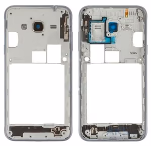 Samsung J320 J3 2016 middle housing gold with buzzer and side buttons original (used Grade B)