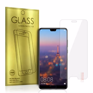 Tempered Glass Gold for Huawei P20