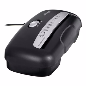 Activejet ASH-0601S shredder, P-2, 10 l, 6 mm strip, 6 sheets, black.