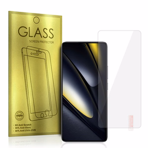 Закалённое стекло Gold для Xiaomi Poco F6/Samsung A21/A11/M11/A21S/A71/A82
