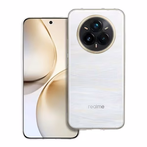 Skaidrus dėklas 2 mm REALME 14 PRO (apsauga kamerai) skaidrus
