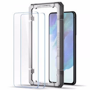 Spigen ALM Glas.tR grūdintas stiklas Samsung Galaxy S21 FE - 2 vnt.