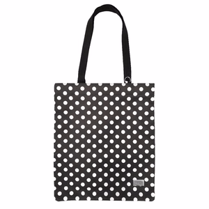 Shopping bag Wonder pattern 2 black polka-dot